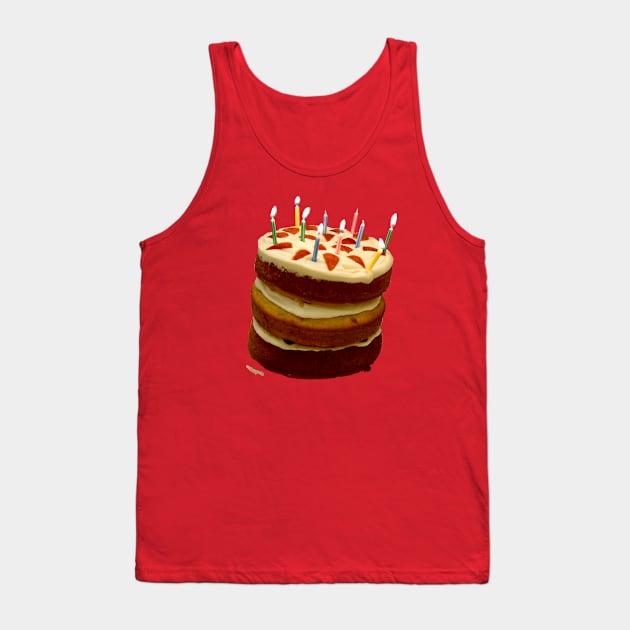 Leaning Cake Tank Top by SPINADELIC